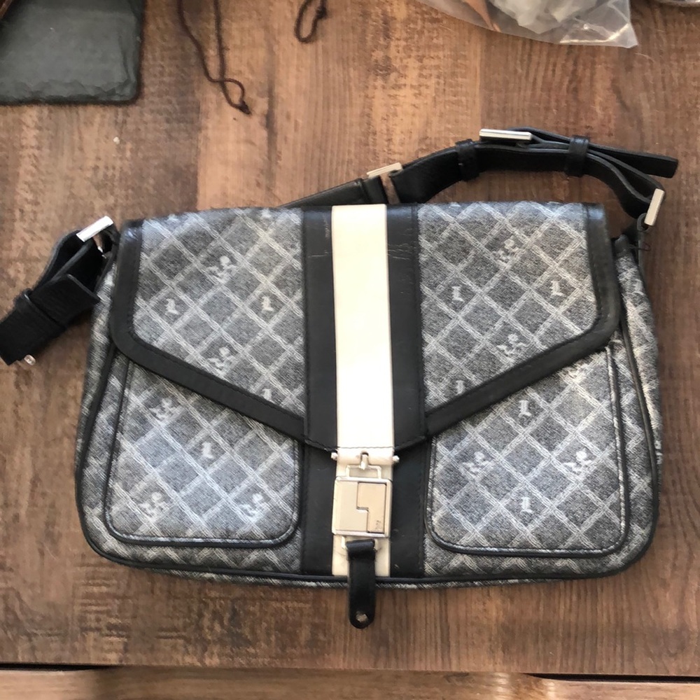 LAMB grey/silver purse